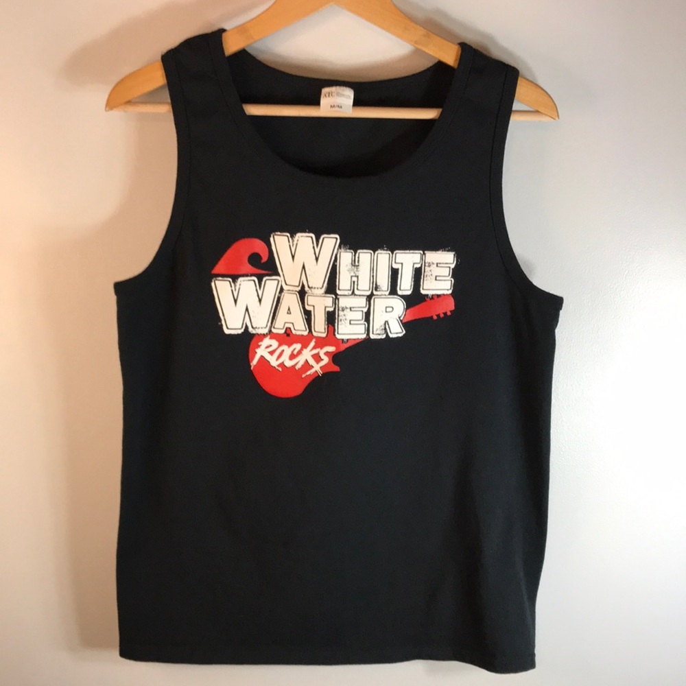 White Water Rocks Tank Size Medium Unisex